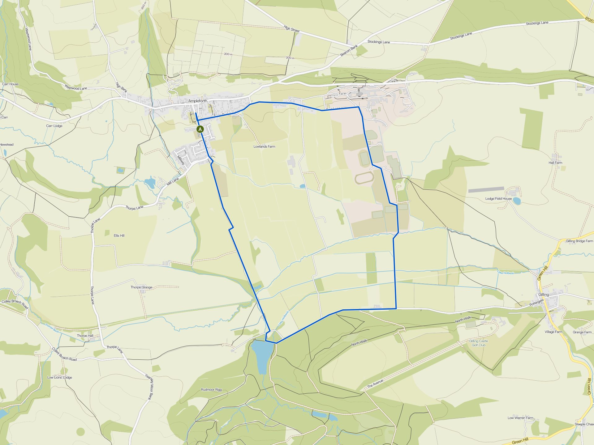 The best walks and hikes around Ampleforth | Komoot
